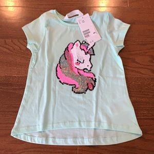 NEW H&M Sequin T shirt
